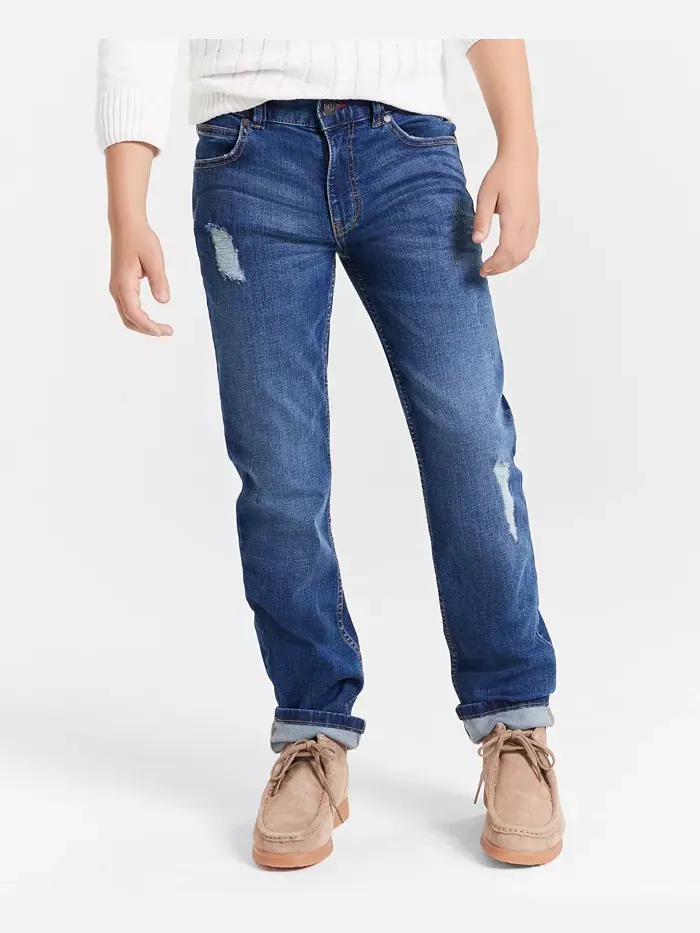 Прямые джинсы Big Boys Straight-Fit Niagara с эффектом стрейч Tommy Hilfiger