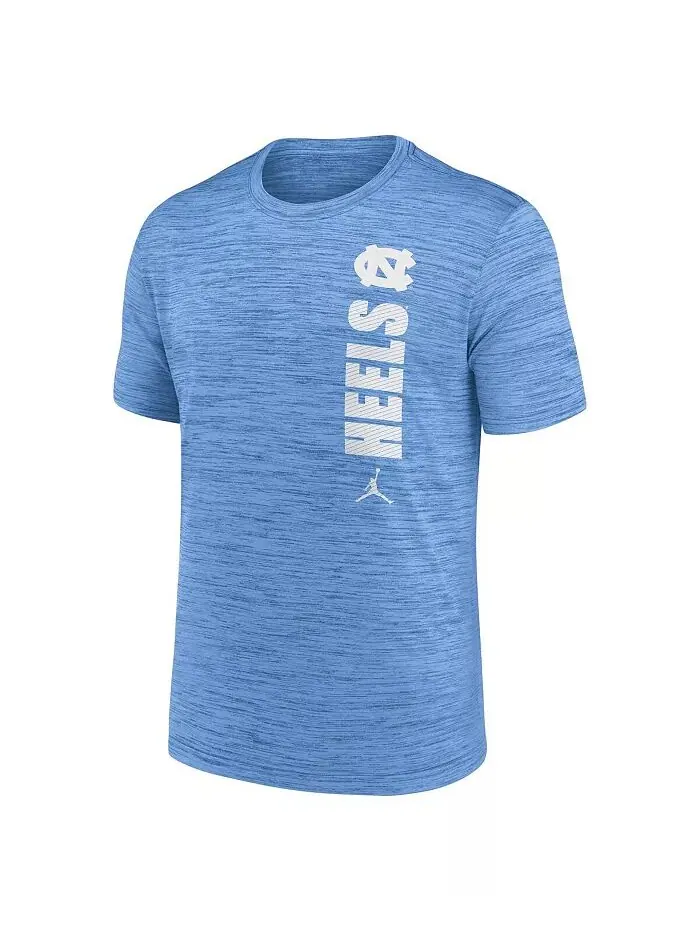 Футболка мужская Carolina Blue North Carolina Tar Heels 2024 Sideline Velocity Performance Jordan — изображение 2 из 3