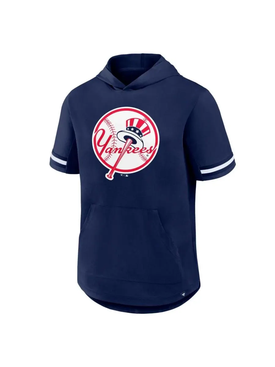 Худи-футболка с капюшоном New York Yankees Optimal Play Fanatics