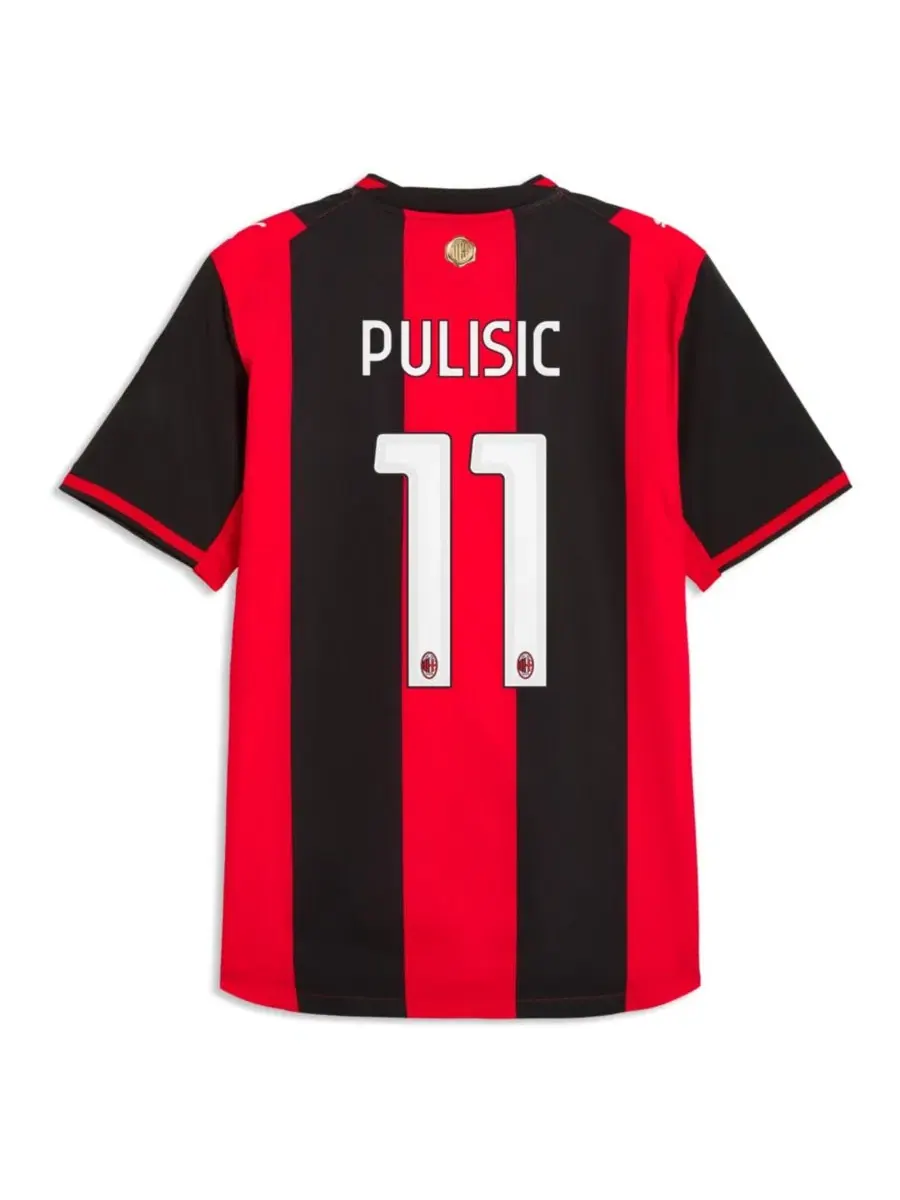 Футбольная футболка Christian Pulisic Puma — изображение 2 из 3, черный красный