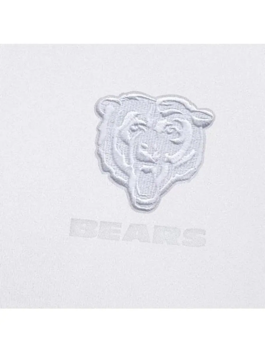Куртка с четверть-застежкой Generation Chicago Bears Antigua — изображение 4 из 4, белый серебристый