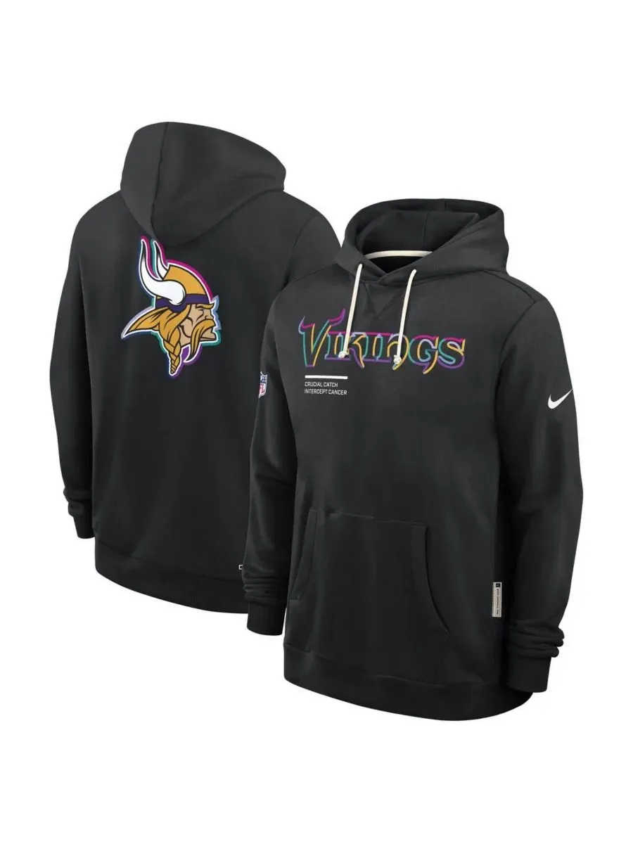 Худи с капюшоном из плотного флиса Dri-FIT, модель Crucial Catch Sideline Standard Issue Nike — изображение 4 из 5, черный