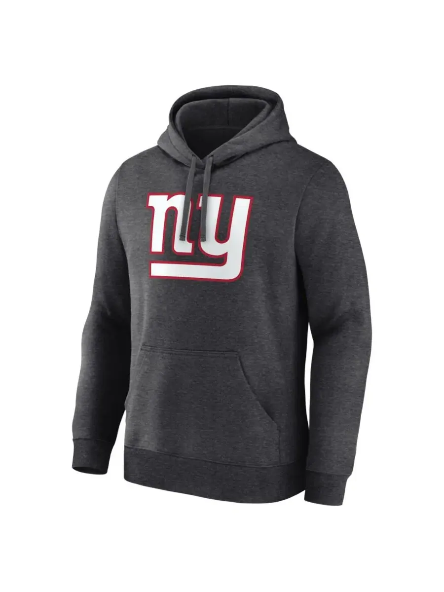 Худи с принтом New York Giants Logo Athletic — изображение 2 из 3, темно-серый
