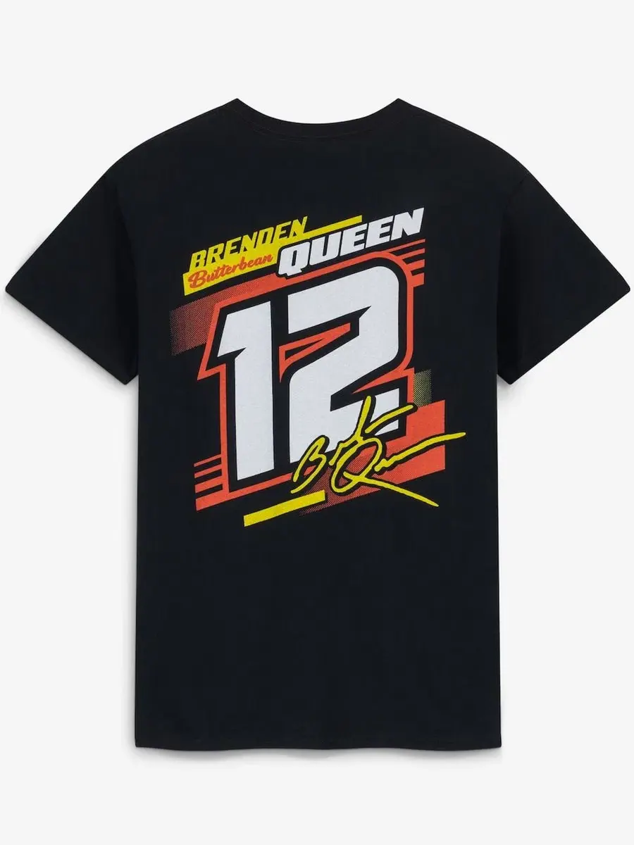 Футболка с коротким рукавом и принтом Butterbean Queen Kaulig Racing — изображение 3 из 4, черный
