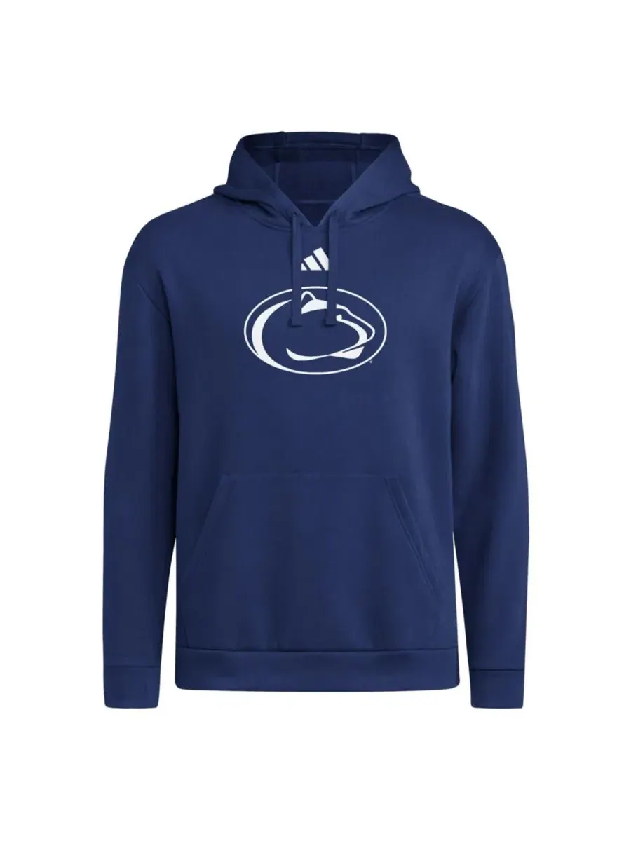 Худи с принтом Penn State Nittany Lions Primary Logo adidas — изображение 3 из 3, темно-синий