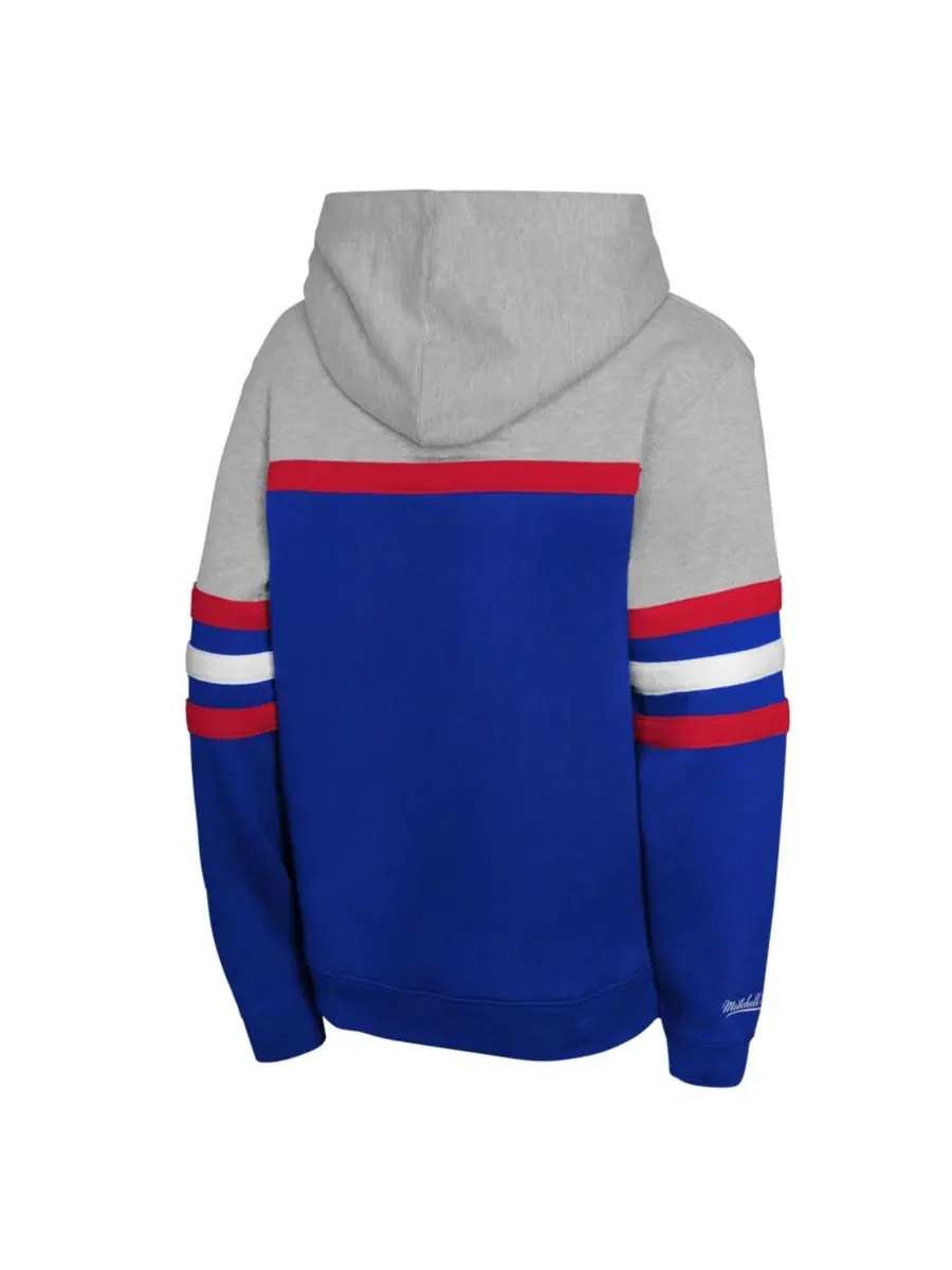 Толстовка на молнии Mitchell & Ness New England Patriots Throwback Head Coach — изображение 2 из 3, королевский
