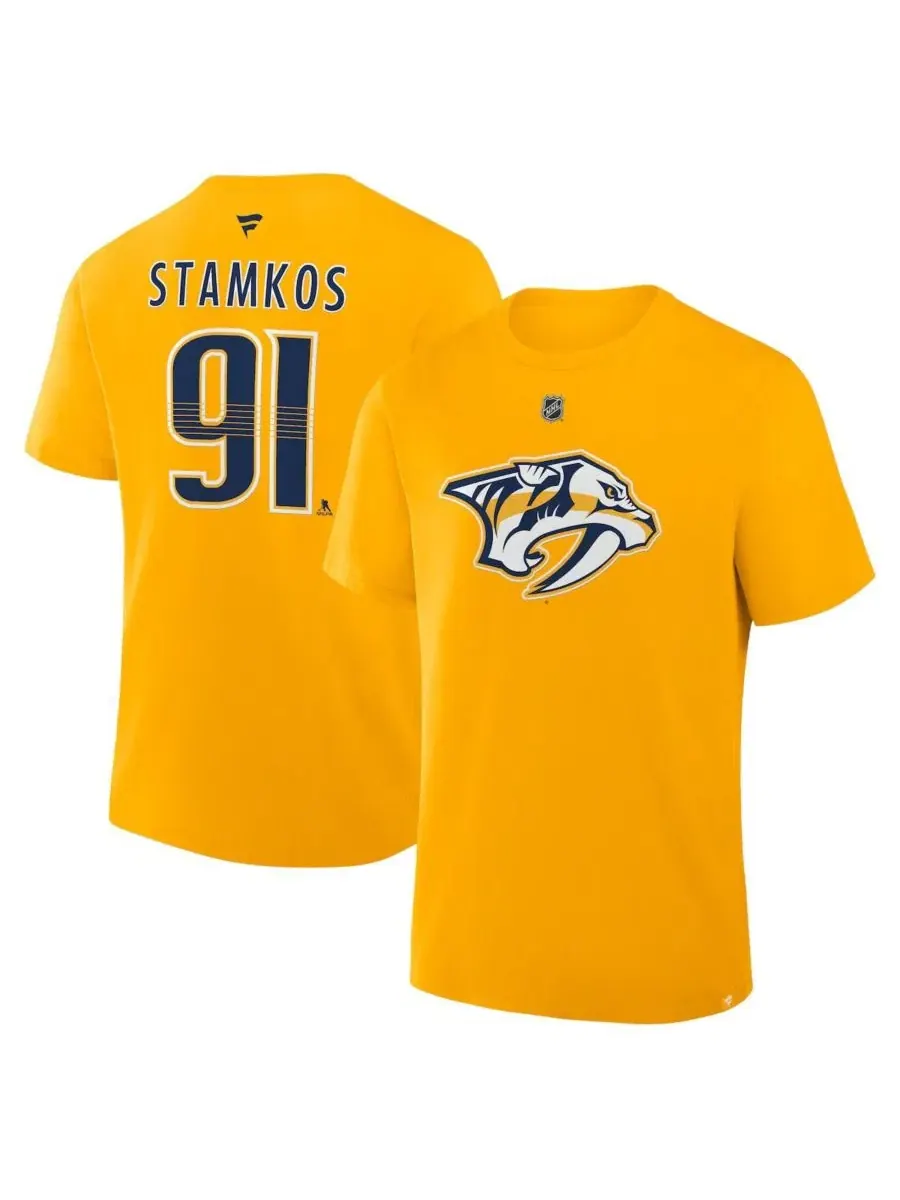Футболка с длинным рукавом Steven Stamkos Nashville Predators Fanatics