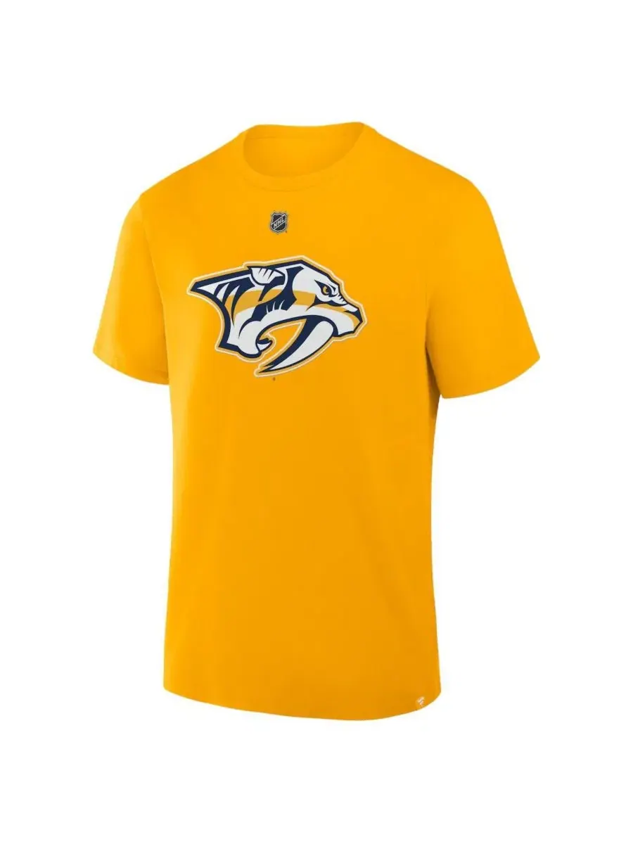 Футболка с длинным рукавом Steven Stamkos Nashville Predators Fanatics — изображение 2 из 3, золото