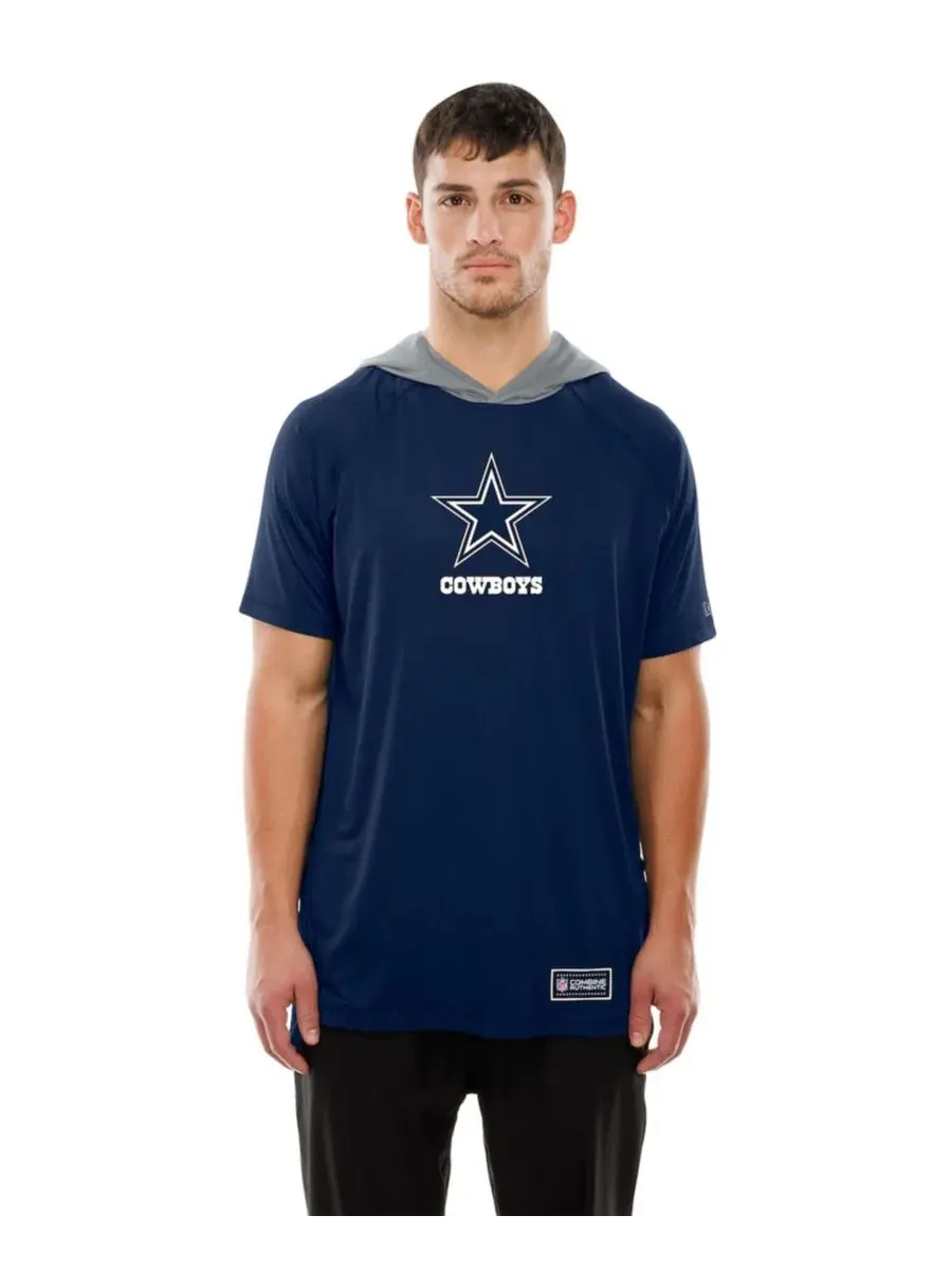 Футболка с принтом Dallas Cowboys Combine Authentic Helmet New Era