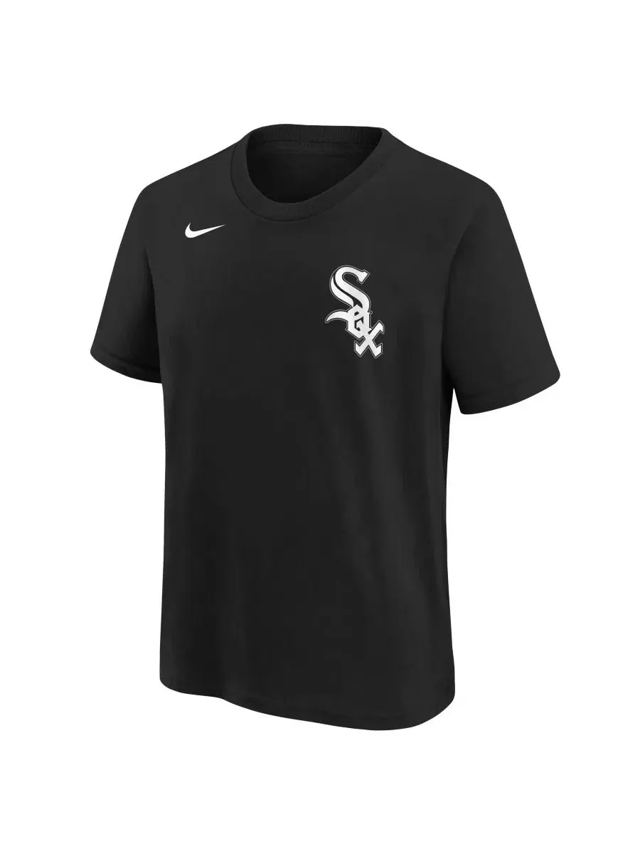 Футболка с принтом Wordmark Chicago White Sox Nike — изображение 2 из 3, черный