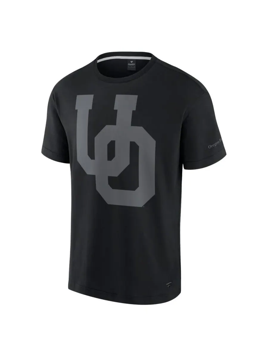 Fanatics Мужская черная культовая футболка Oregon Ducks — изображение 2 из 3, черный