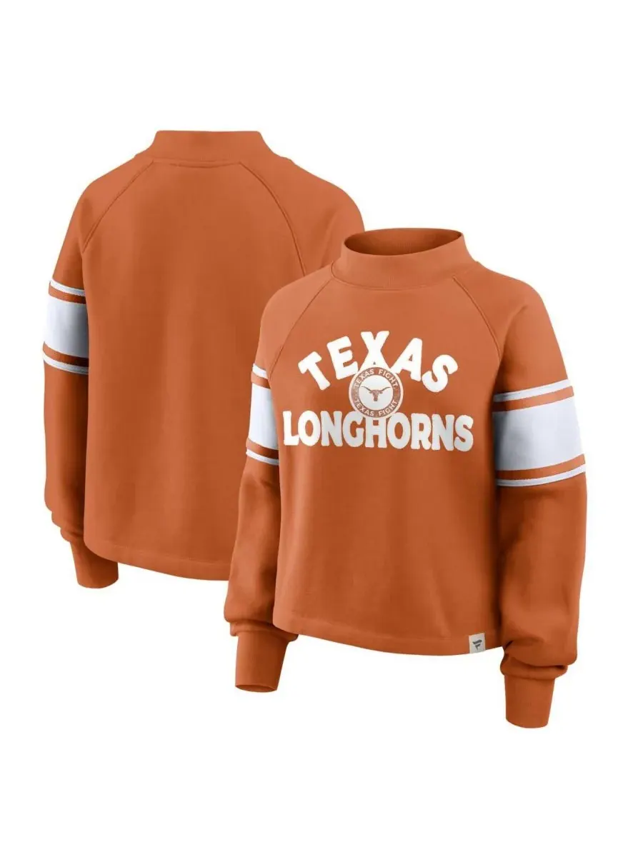 Fanatics Женская оранжевая толстовка Texas Longhorns Oversized Hometown Premium Punt Coverage