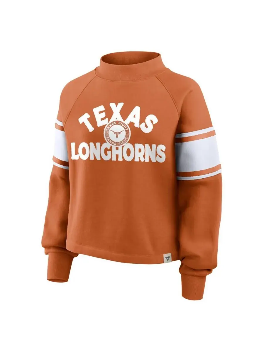 Fanatics Женская оранжевая толстовка Texas Longhorns Oversized Hometown Premium Punt Coverage — изображение 2 из 3, оранжевый