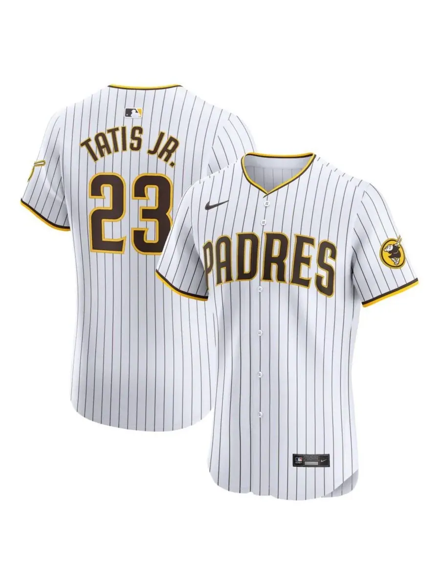 Nike Мужская белая майка Fernando Tatis Jr. San Diego Padres Home Elite