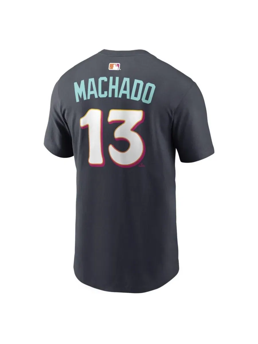 Футболка с коротким рукавом Manny Machado Nike — изображение 3 из 3, черный