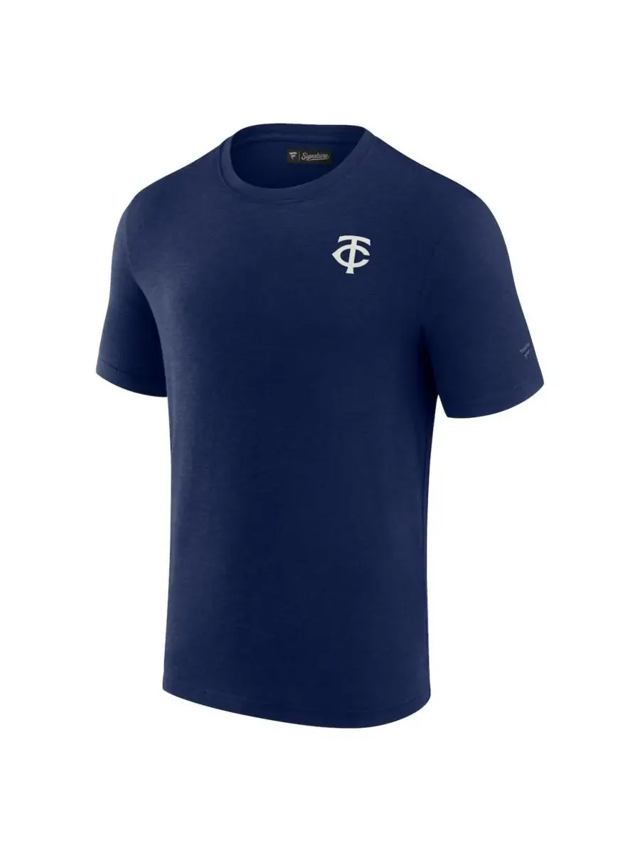 Fanatics Signature Мужская темно-синяя футболка с коротким рукавом из модала с символикой команды — изображение 3 из 3