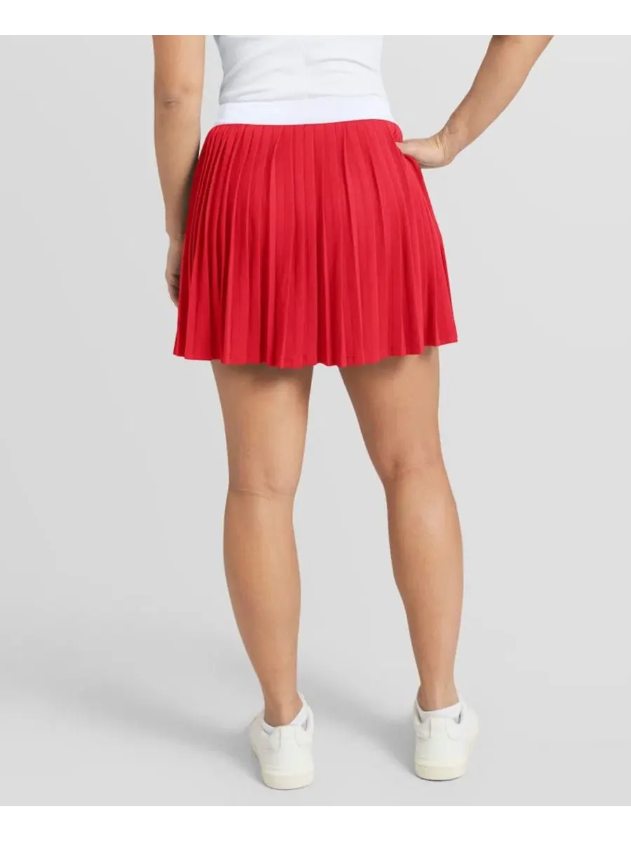 Юбка-шорты с плиссировкой Philadelphia Phillies WEAR by Erin Andrews — изображение 4 из 5, красный