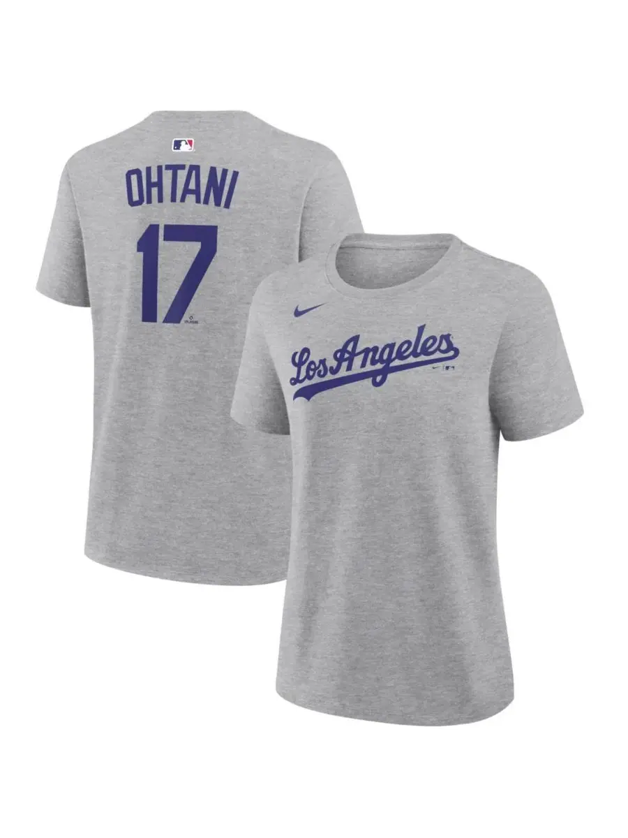 Футболка с принтом Shohei Ohtani Heather Gray Nike