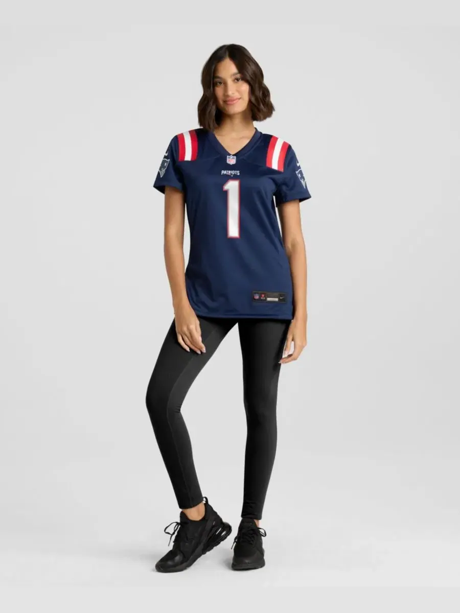 Джерси Nike A.J. Brown Navy New England Patriots — изображение 2 из 5, темно-синий