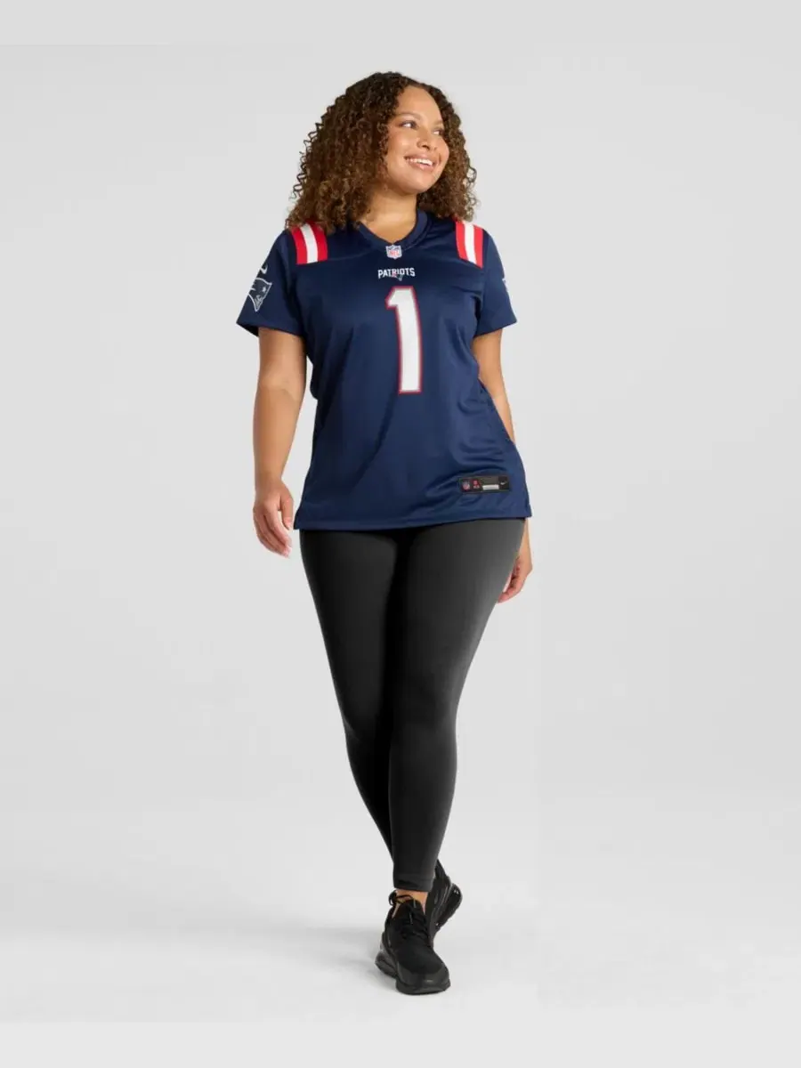 Джерси Nike A.J. Brown Navy New England Patriots — изображение 4 из 5, темно-синий