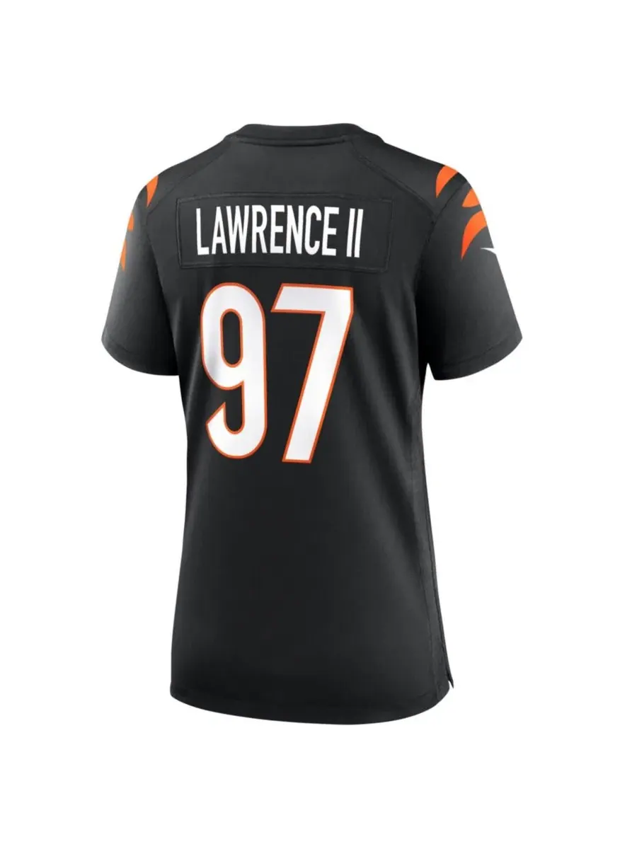 Игровая футболка Dexter Lawrence II Black Cincinnati Bengals Game Jersey Nike — изображение 3 из 5, черный