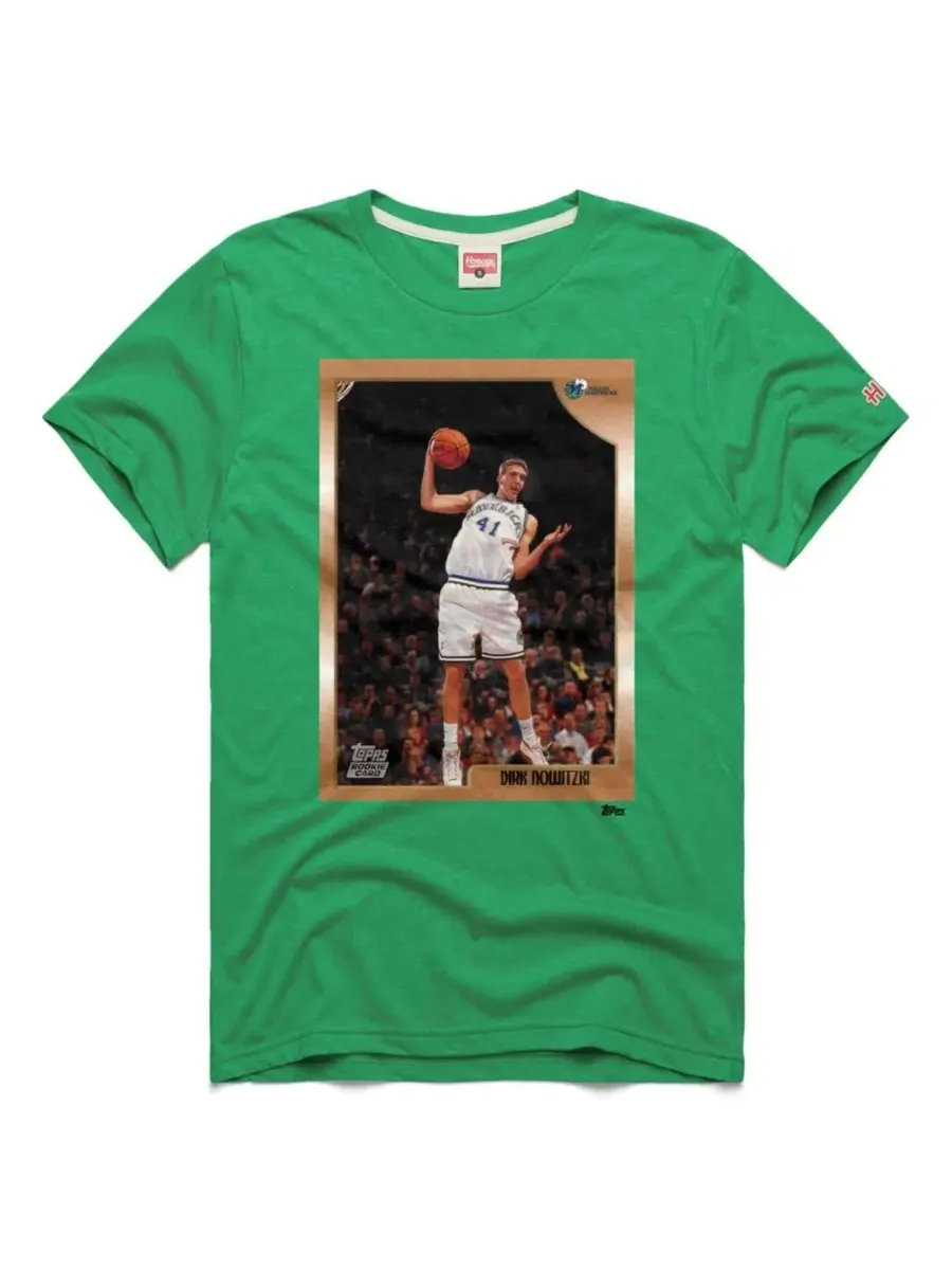 Футболка Tri-Blend с принтом Dirk Nowitzki Homage