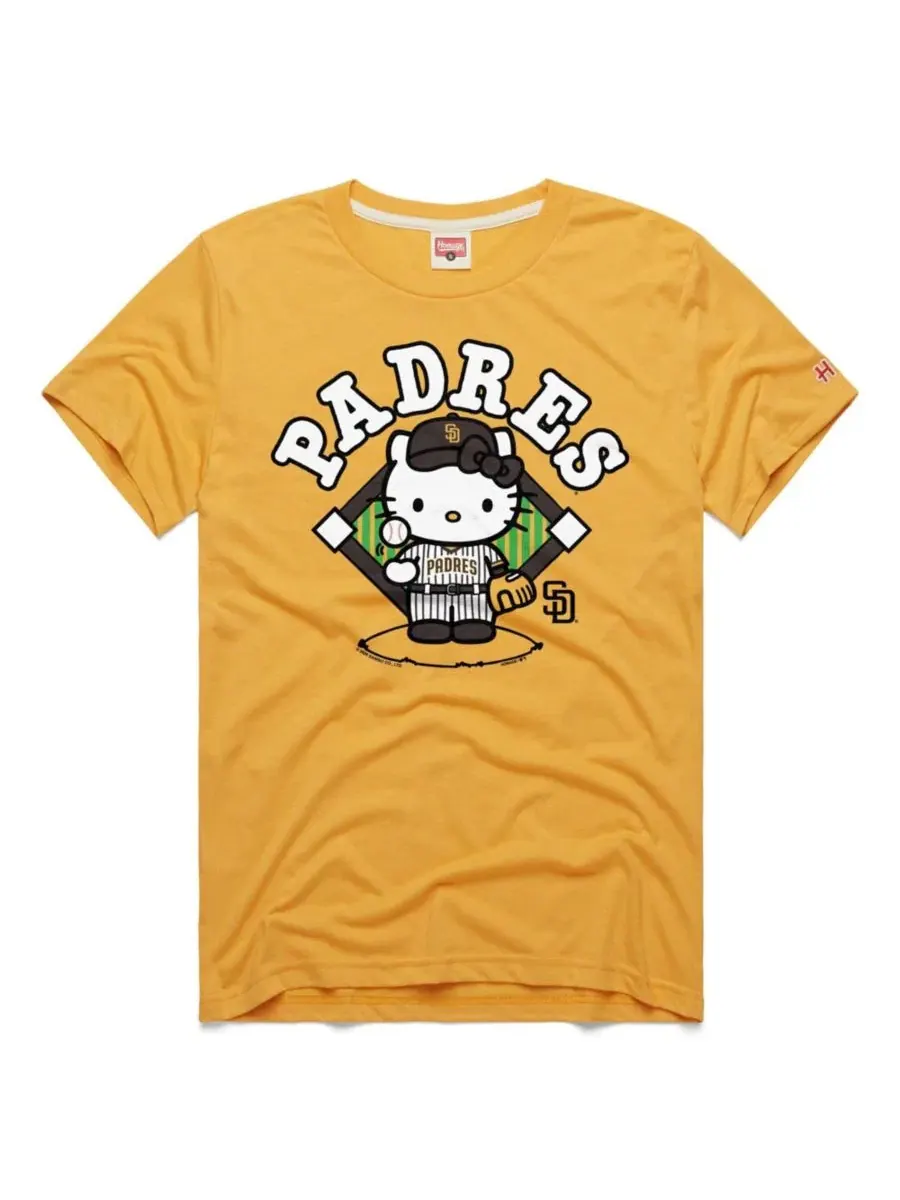 Футболка Hello Kitty Tri-Blend San Diego Padres Homage
