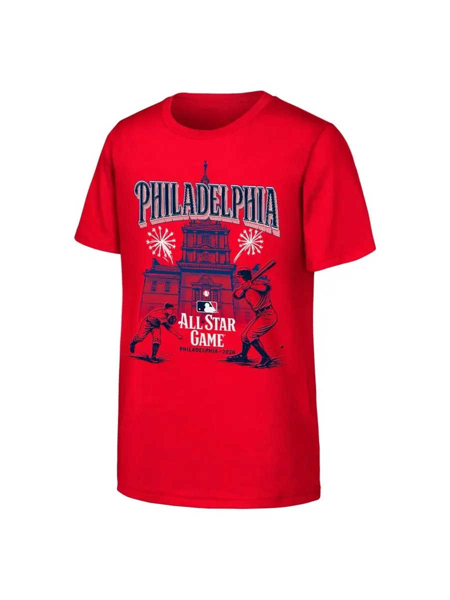 Футболка с принтом 2026 MLB All-Star Game Independence Hall Outerstuff