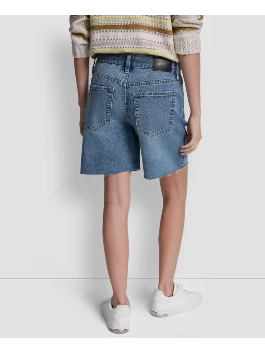 Шорты с завышенной талией Mid-Rise Relaxed DKNY Jeans, Cedar Street — изображение 5 из 5