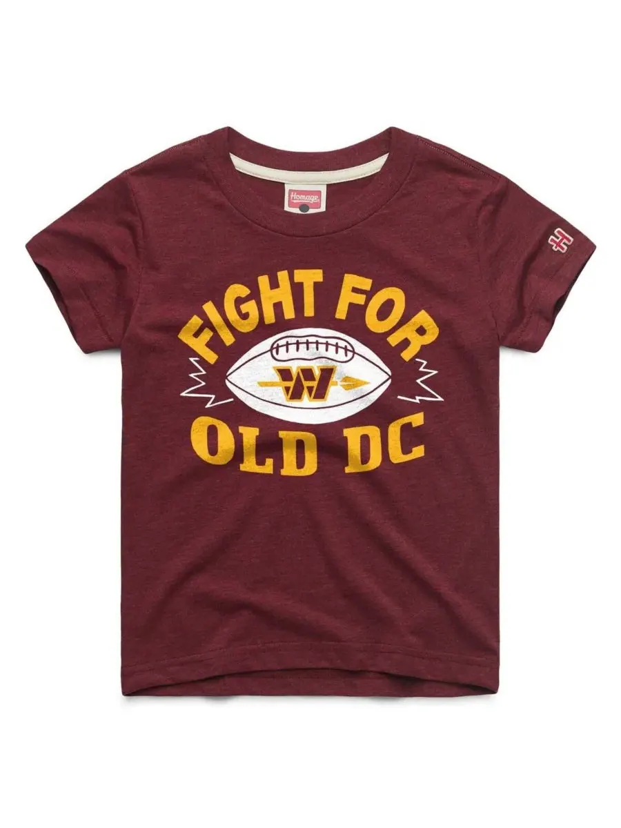 Футболка-трибленд с принтом Fight For Old DC Logo Homage
