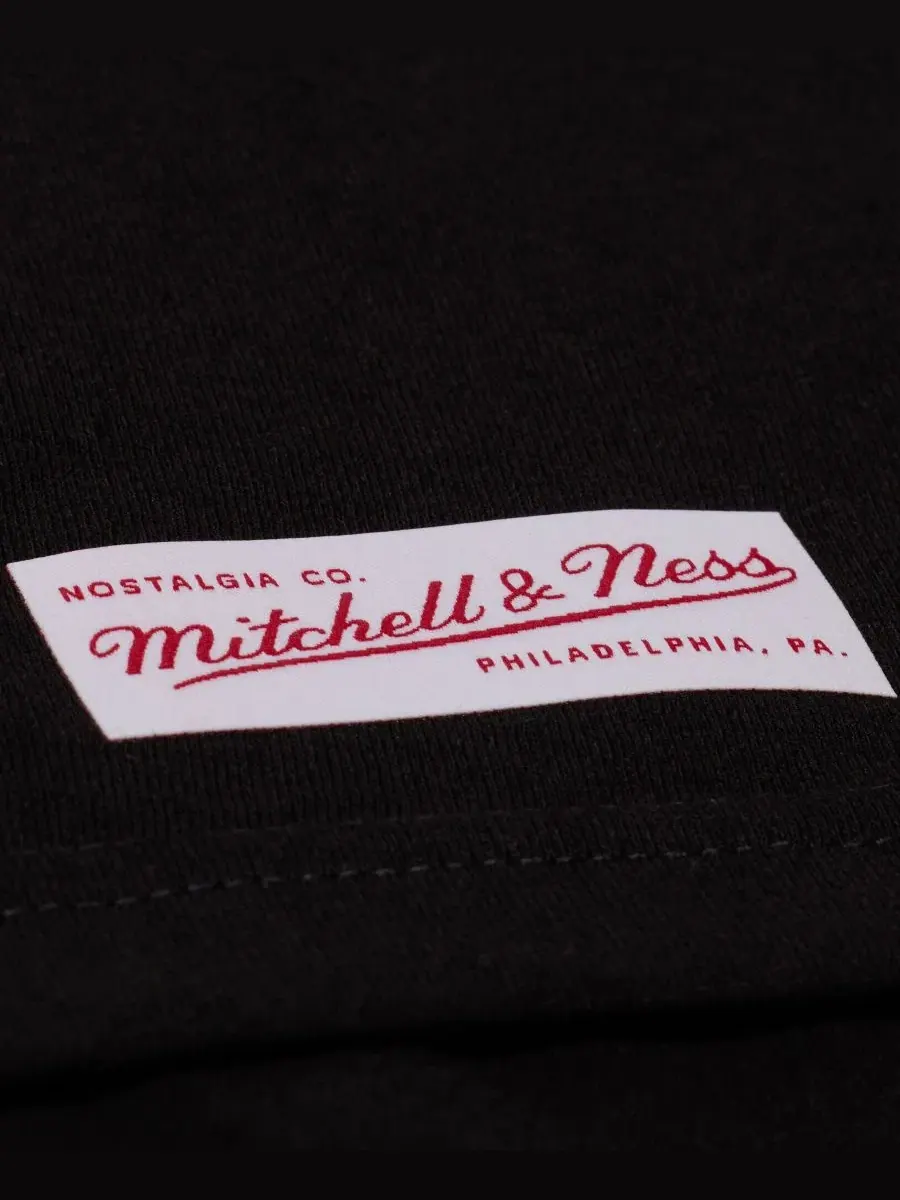 Футболка с принтом Stephen Curry Golden State Warriors Mitchell & Ness — изображение 3 из 5, черный