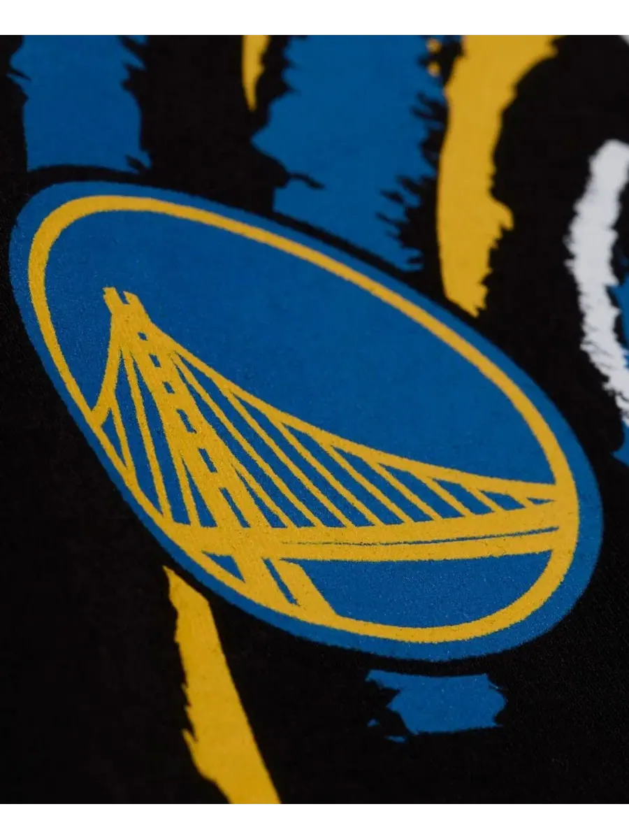Футболка с принтом Stephen Curry Golden State Warriors Mitchell & Ness — изображение 4 из 5, черный