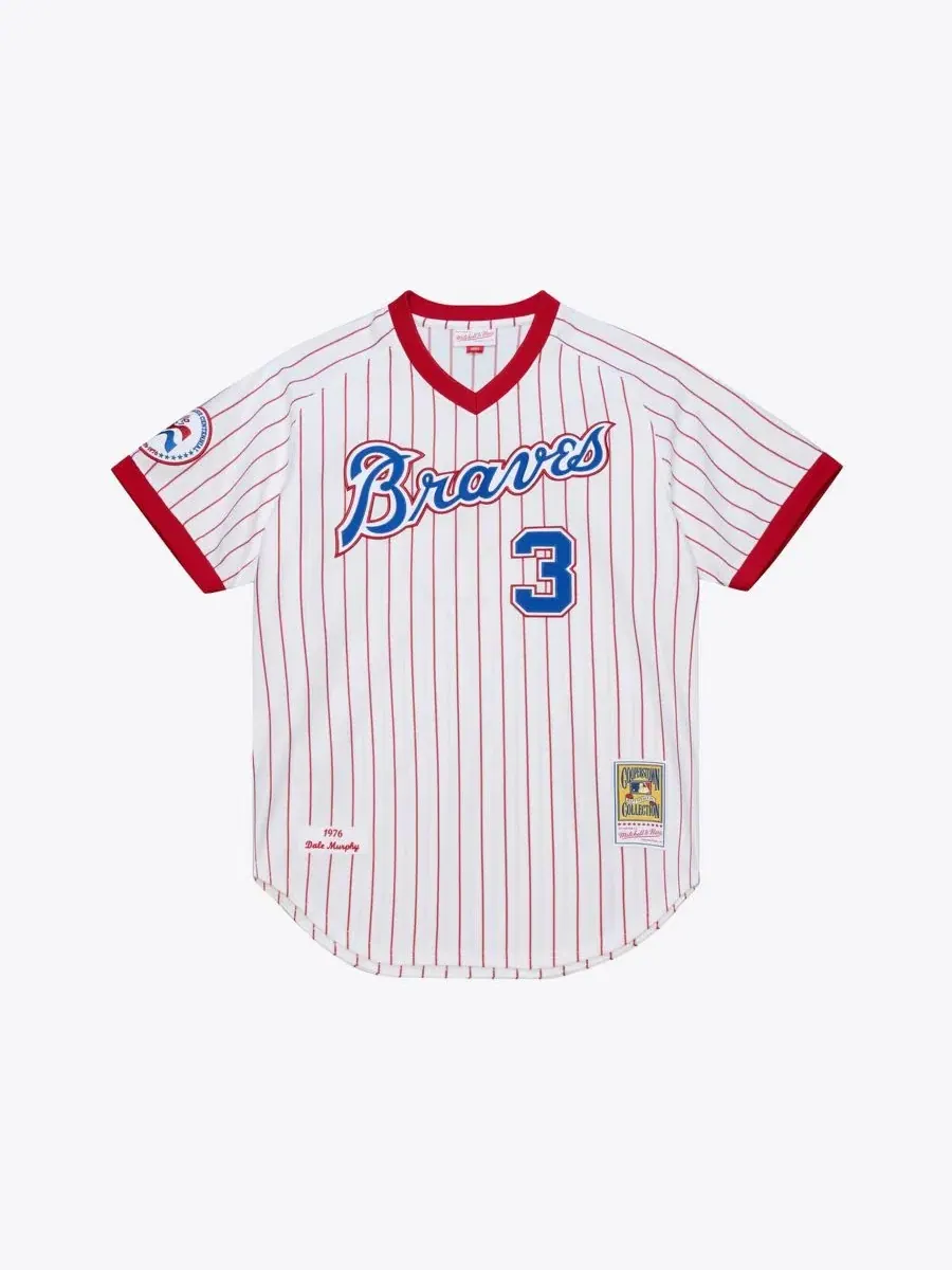 Джерси с коротким рукавом Dale Murphy 1976 Authentic Mitchell & Ness