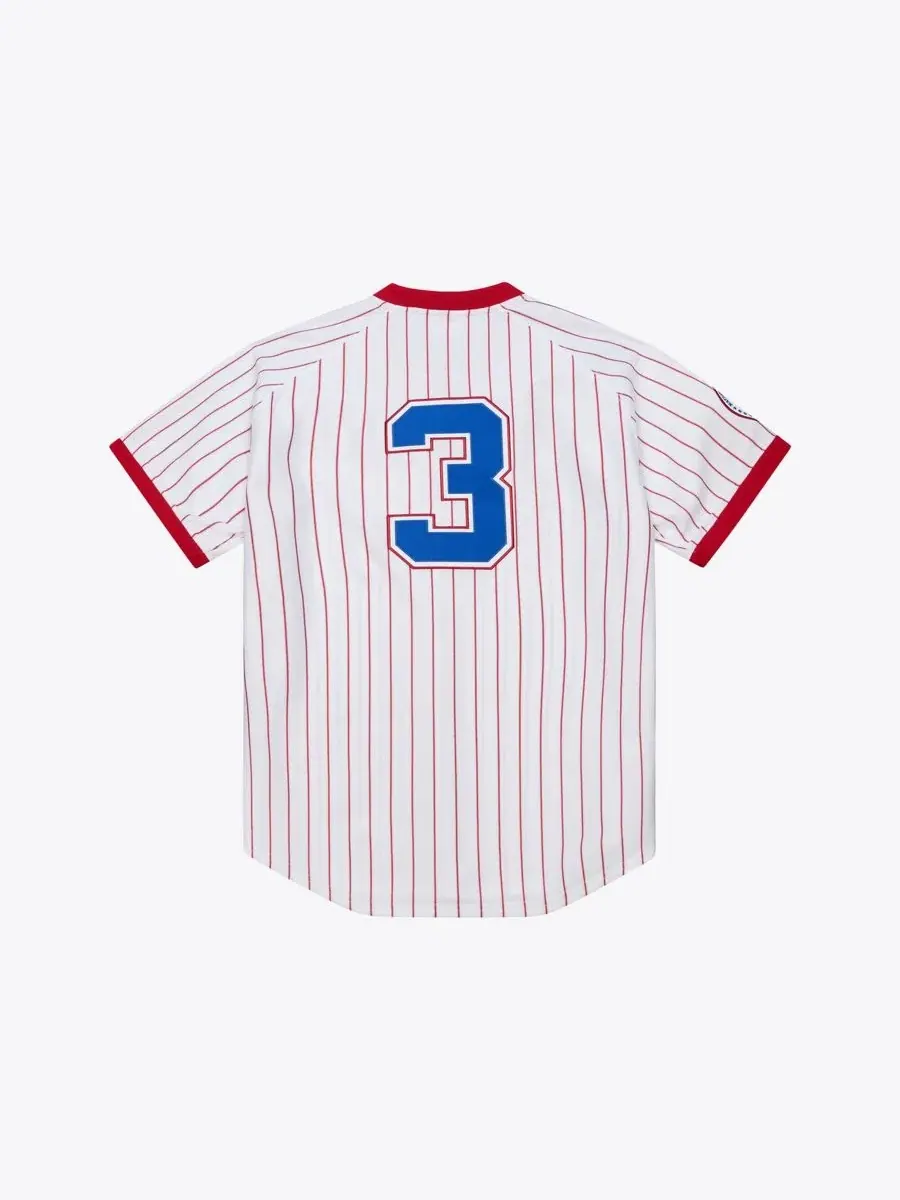 Джерси с коротким рукавом Dale Murphy 1976 Authentic Mitchell & Ness — изображение 2 из 4, белый