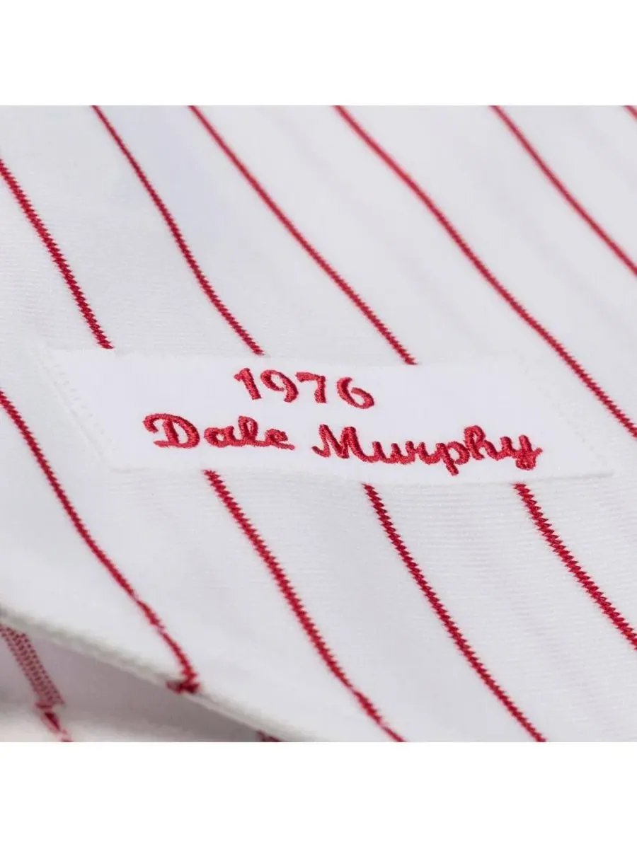 Джерси с коротким рукавом Dale Murphy 1976 Authentic Mitchell & Ness — изображение 4 из 4, белый