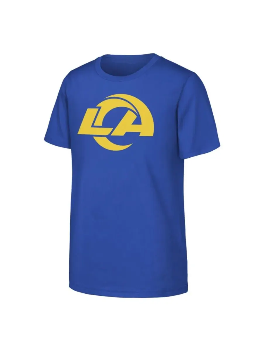 Футболка с длинным рукавом с принтом Los Angeles Rams Outerstuff