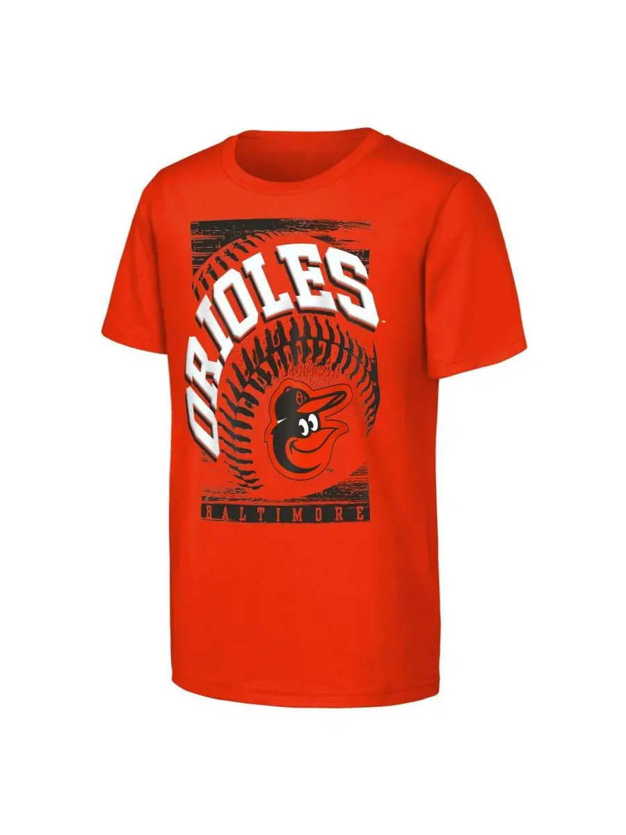 Футболка с принтом Baltimore Orioles Speed Pitch Outerstuff