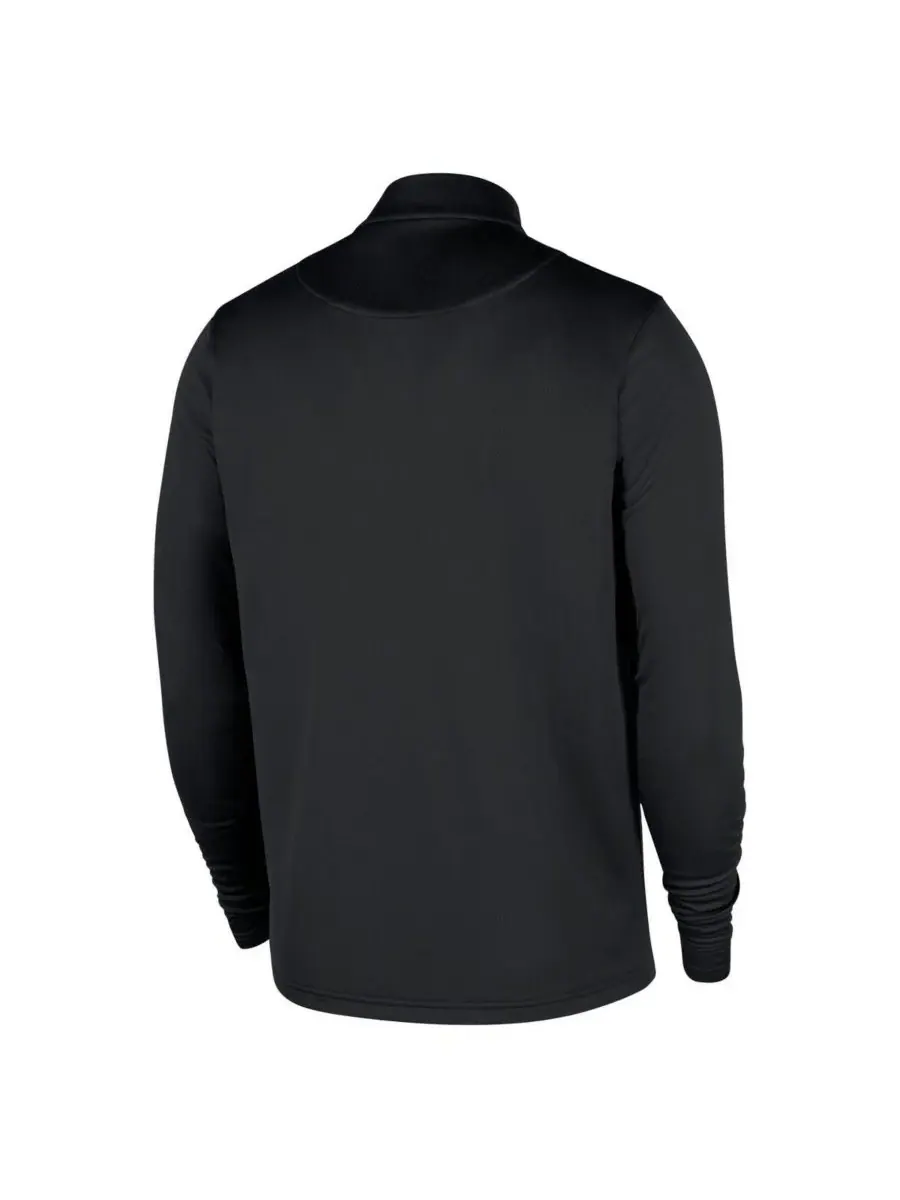 Nike Мужская черная куртка-пуловер New York Knicks 2025/26 Authentic Coaches с застежкой-молнией до — изображение 2 из 4