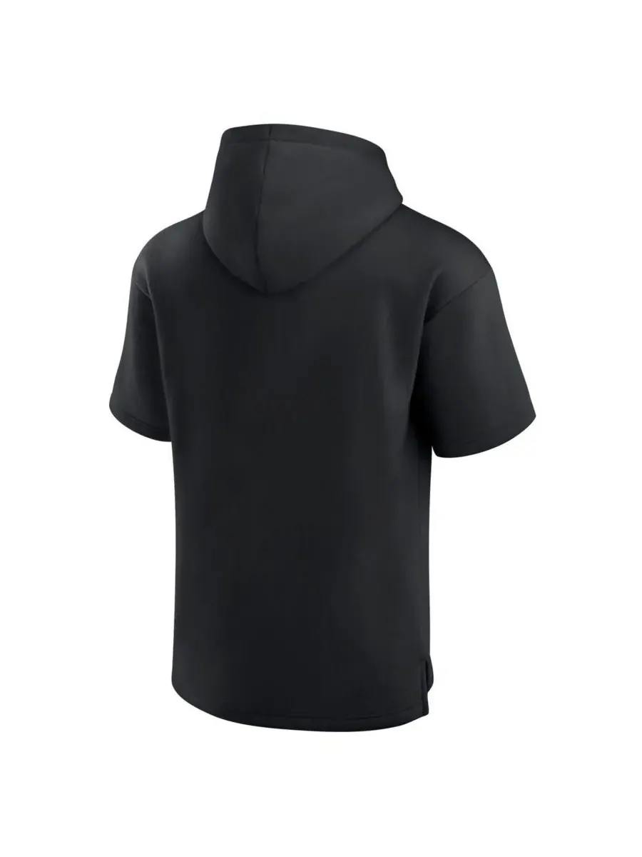 Fanatics Мужская черная толстовка с коротким рукавом Tampa Bay Lightning Elements Ready — изображение 3 из 3, черный серый