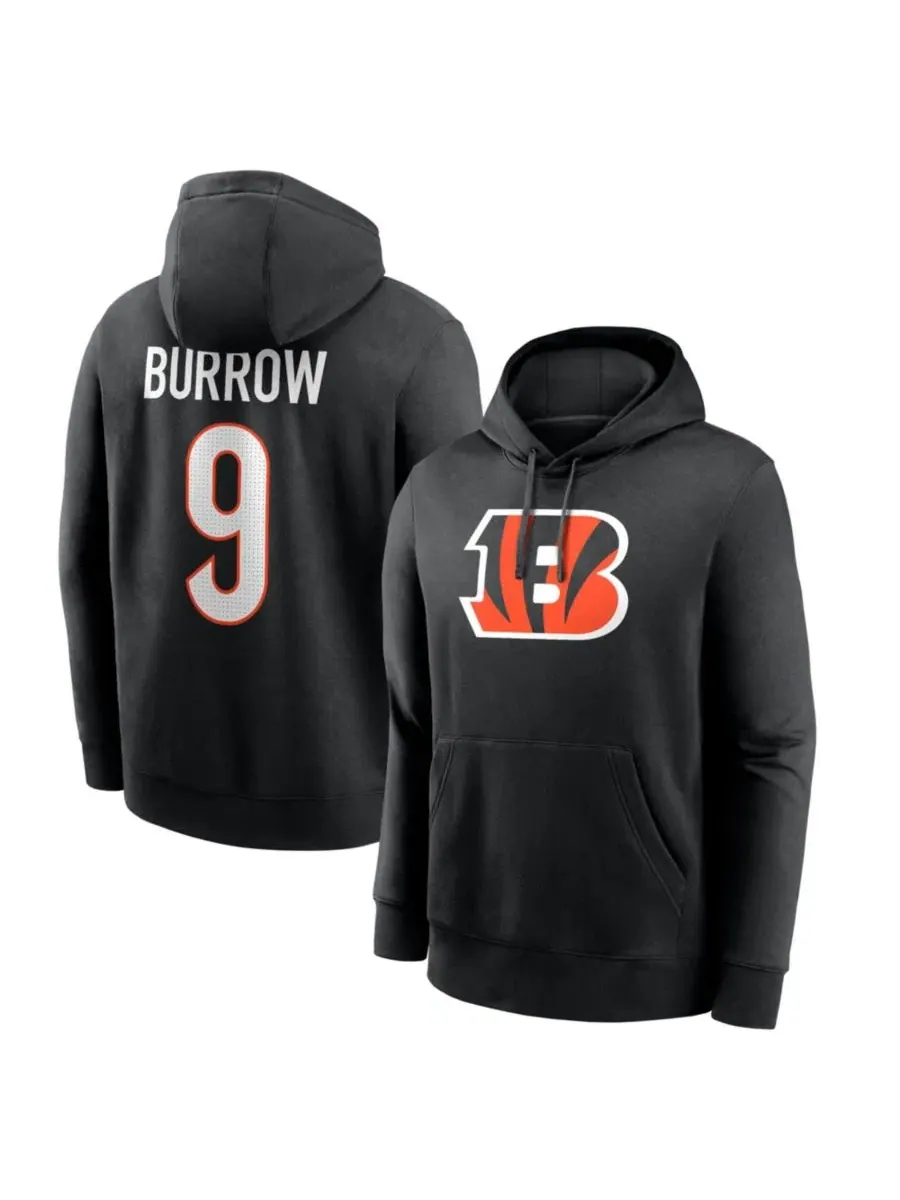 Худи с капюшоном с принтом Joe Burrow Nike