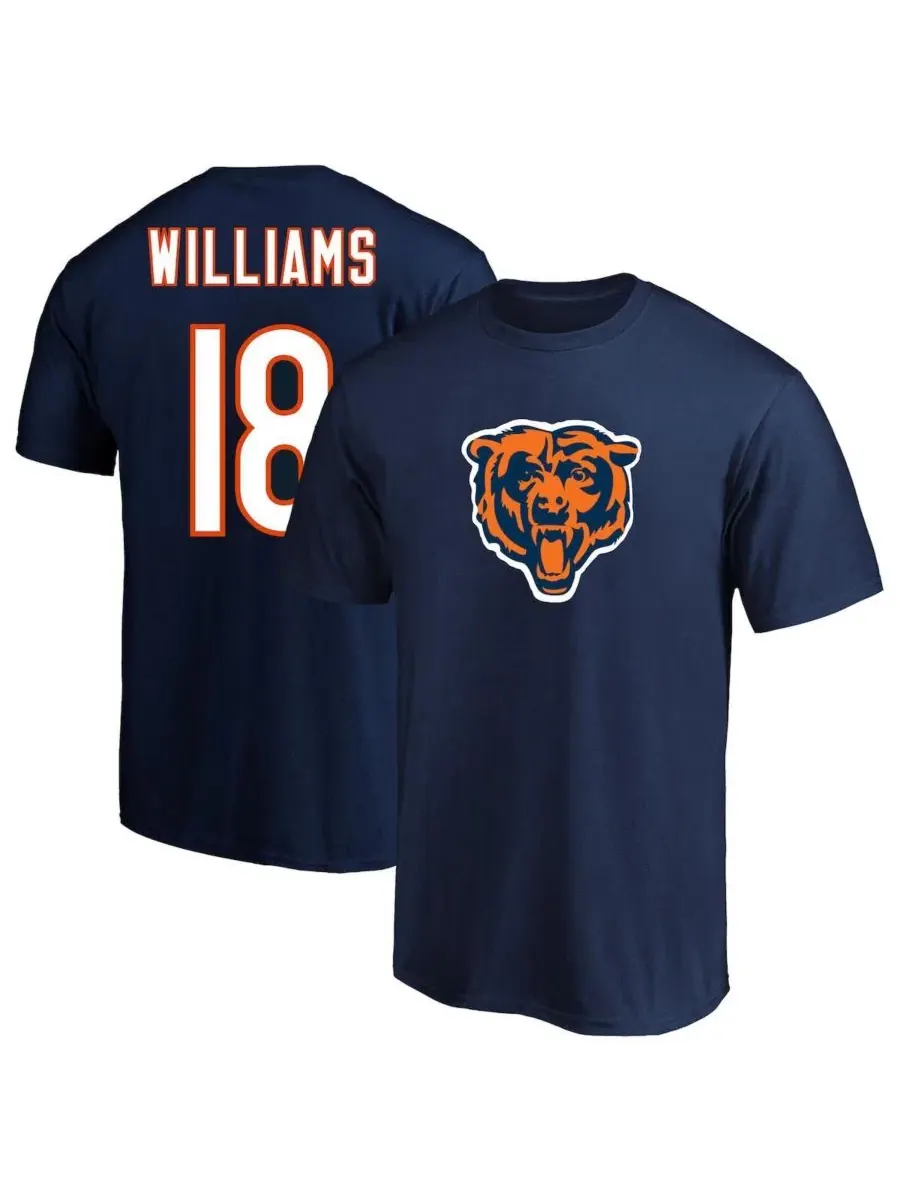 Футболка с принтом Caleb Williams Fanatics