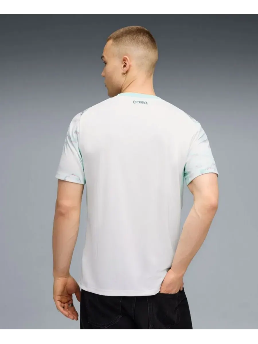 Футболка с длинным рукавом Puma — изображение 4 из 5, белый светлый зеленый