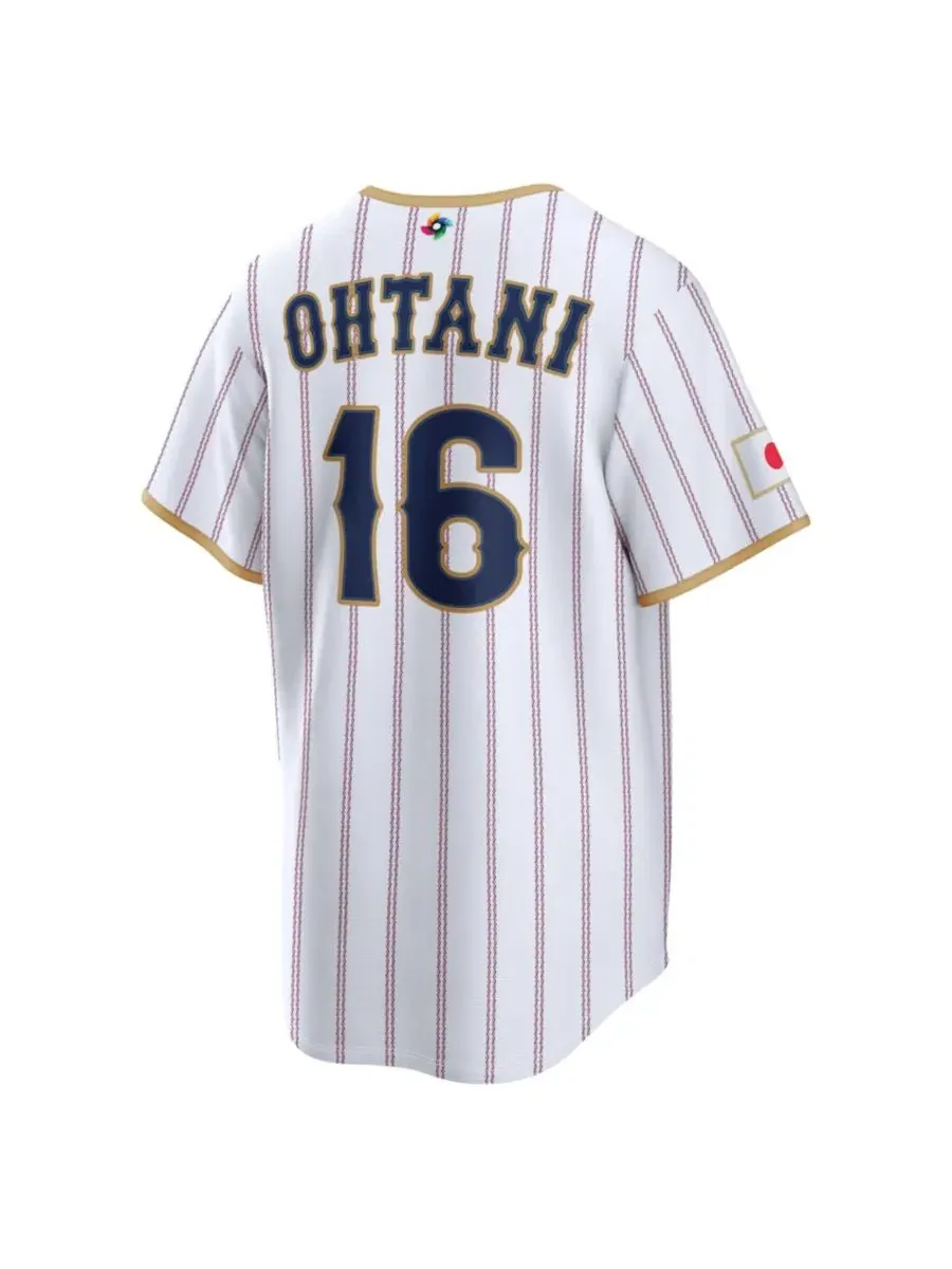 Мужская футболка с коротким рукавом Shohei Ohtani Japan 2026 World Baseball Classic Stadium Jersey — изображение 3 из 3