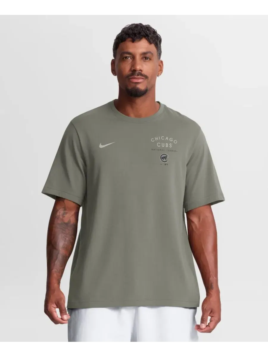 Футболка с коротким рукавом, с технологией Dri-FIT, Chicago Cubs Statement Nike
