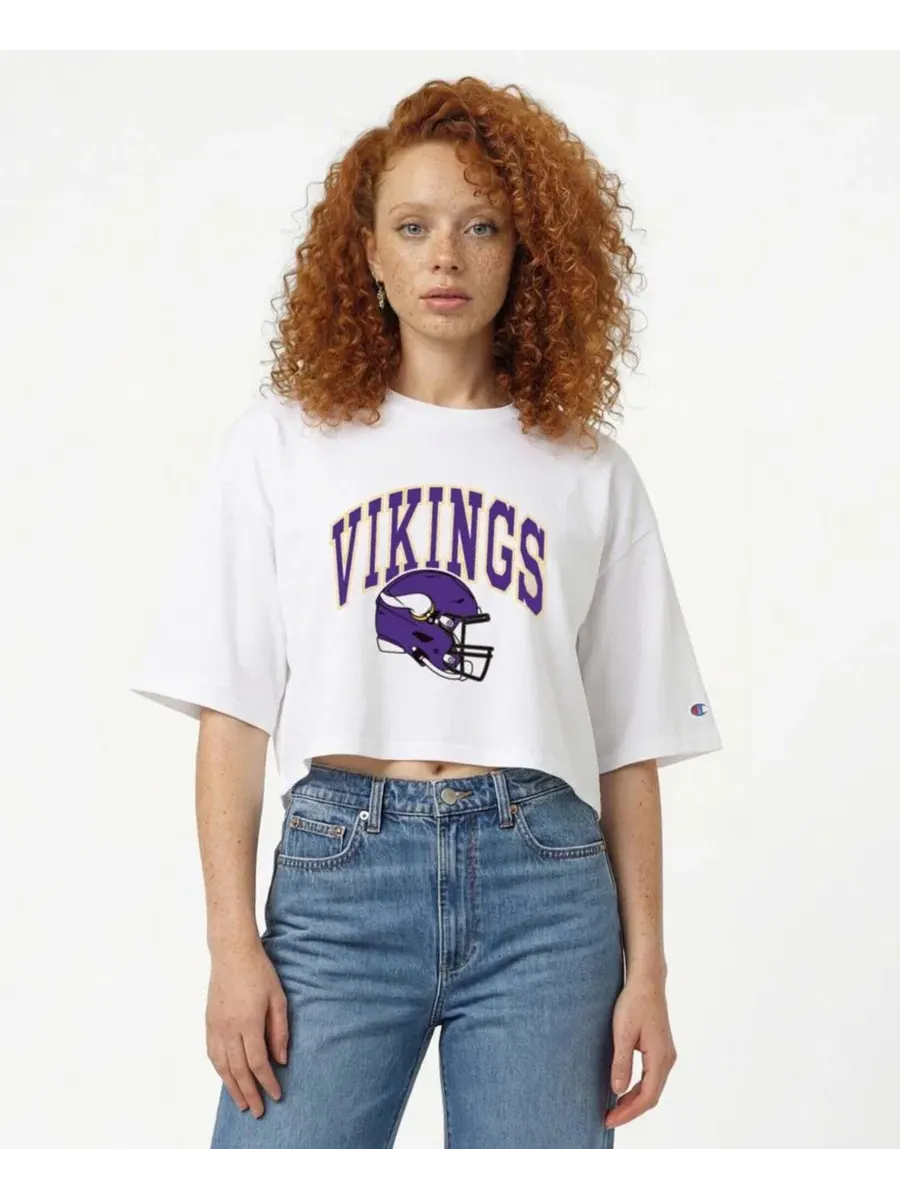 Футболка с принтом Minnesota Vikings Champion