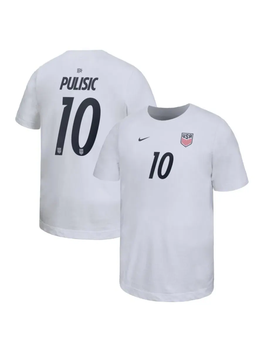 Футболка с именем и номером Christian Pulisic Nike