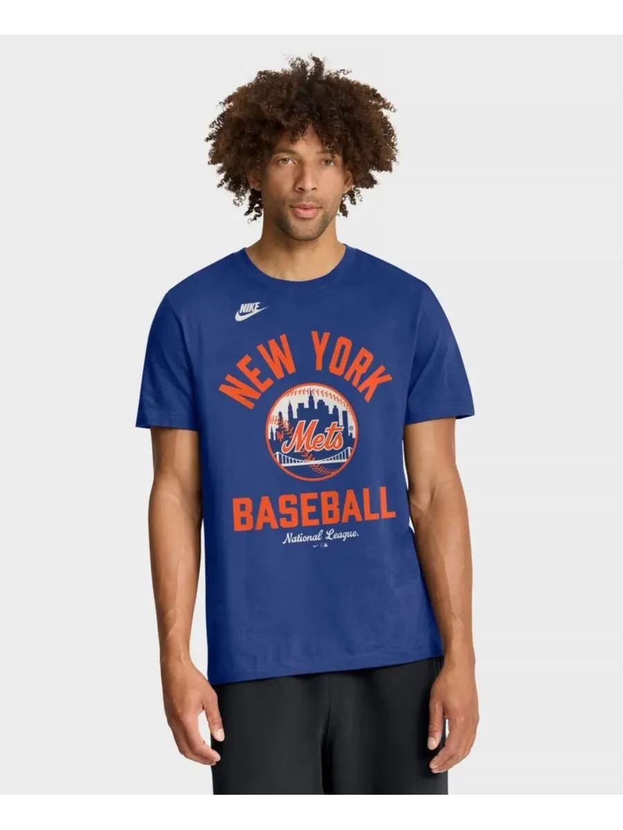 Футболка с ретро-принтом Cooperstown Collection Nike