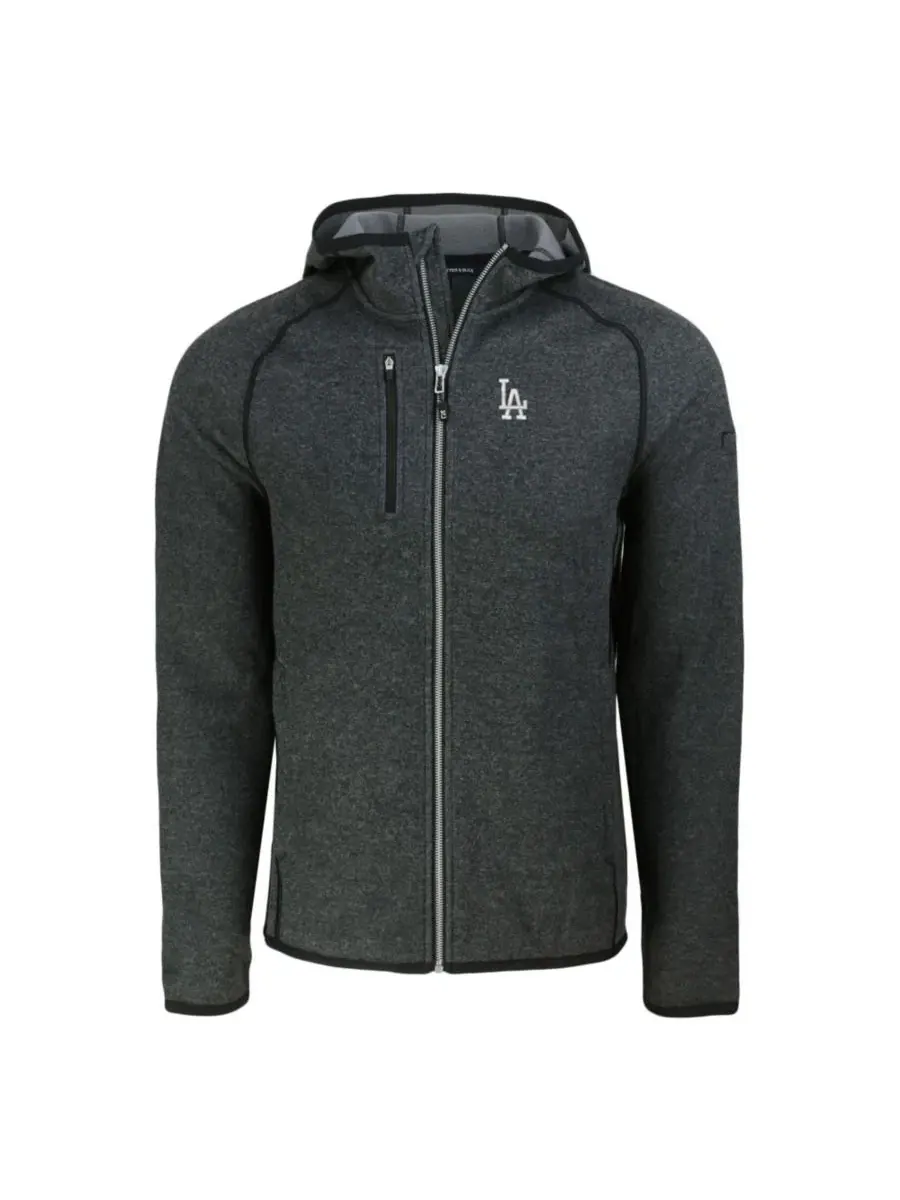 Куртка-худи с капюшоном Mainsail Full-Zip Cutter & Buck — изображение 2 из 3, темно-серый