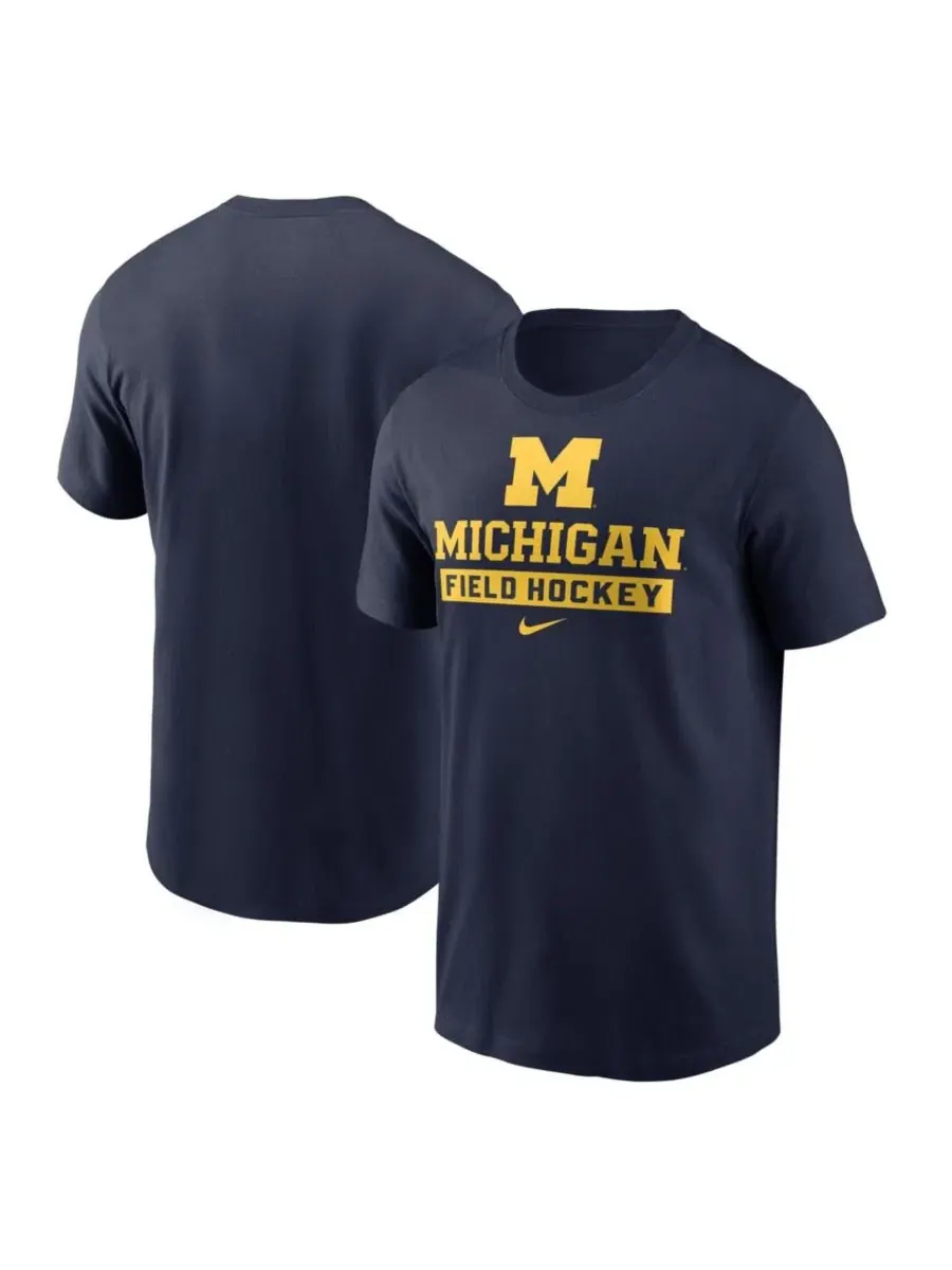Футболка с коротким рукавом с принтом Michigan Wolverines Nike