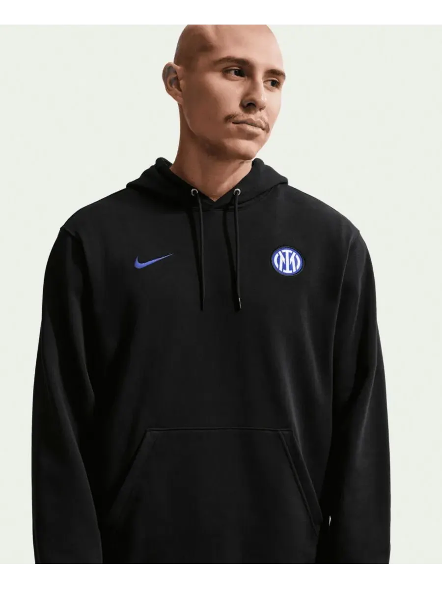 Худи из футера с флисом, с длинным рукавом, с принтом, Inter Milan Club Crest Nike